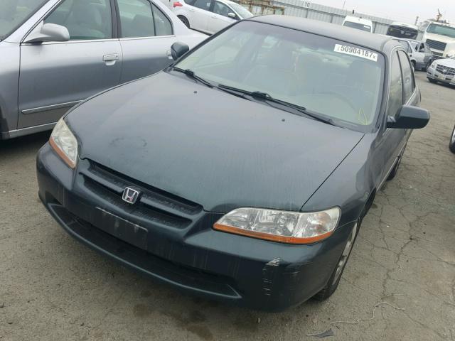 JHMCG6695YC027527 - 2000 HONDA ACCORD SE GREEN photo 2