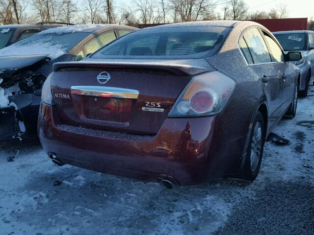 1N4AL2AP1BN403760 - 2011 NISSAN ALTIMA BAS MAROON photo 4