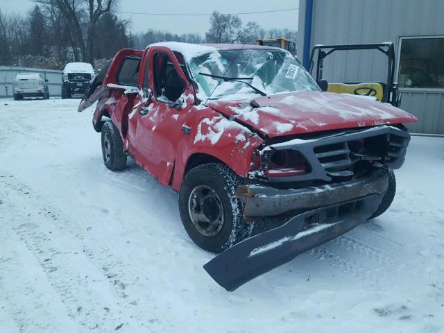 1FTZX17241NB89773 - 2001 FORD F150 RED photo 1