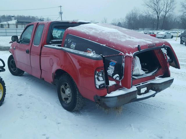 1FTZX17241NB89773 - 2001 FORD F150 RED photo 3