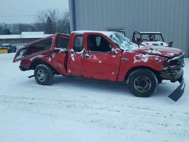 1FTZX17241NB89773 - 2001 FORD F150 RED photo 9