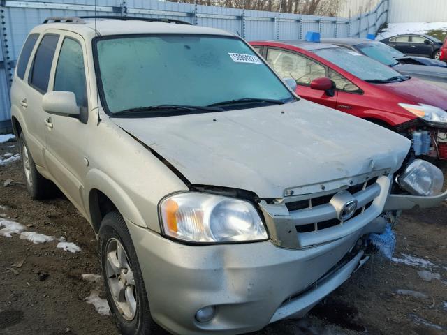 4F2YZ94125KM49966 - 2005 MAZDA TRIBUTE S GOLD photo 1