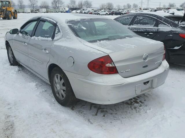 2G4WD552471169664 - 2007 BUICK LACROSSE C SILVER photo 3