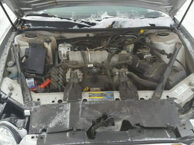 2G4WD552471169664 - 2007 BUICK LACROSSE C SILVER photo 7