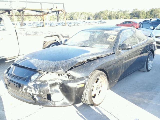 JT8CD32Z8Y1006874 - 2000 LEXUS SC 300 BLACK photo 2