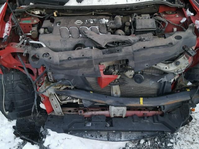 3N1BC13E39L369693 - 2009 NISSAN VERSA S RED photo 7