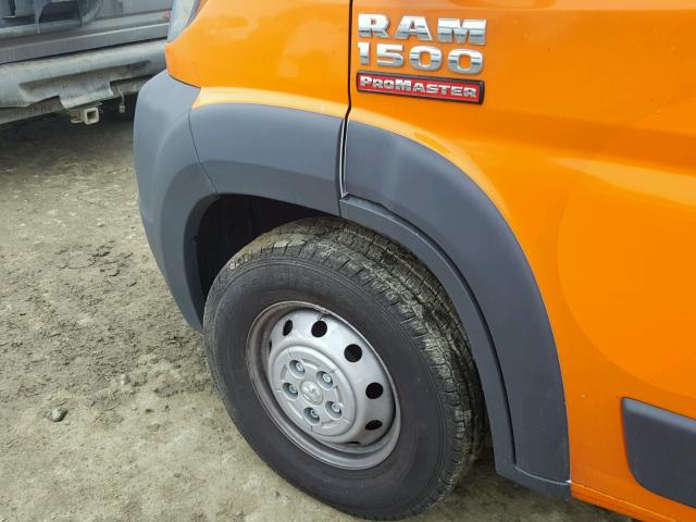 3C6TRVBG3HE541998 - 2017 RAM PROMASTER 橙色 照片 9