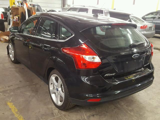 1FAHP3N2XCL324270 - 2012 FORD FOCUS TITA BLACK photo 3