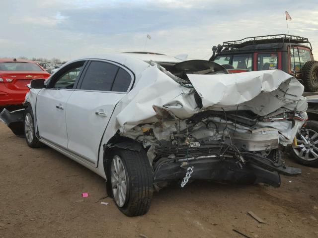 1G4GB5GR6FF208072 - 2015 BUICK LACROSSE WHITE photo 3