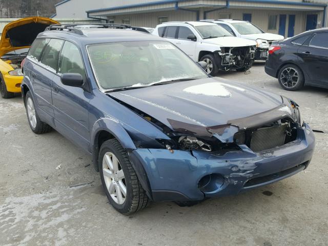 4S4BP61C567315212 - 2006 SUBARU LEGACY OUT BLUE photo 1