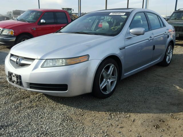 19UUA66224A064956 - 2004 ACURA TL SILVER photo 2