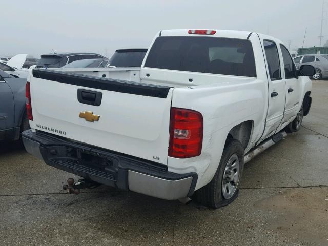 3GCPCREA5CG261068 - 2012 CHEVROLET SILVERADO WHITE photo 4