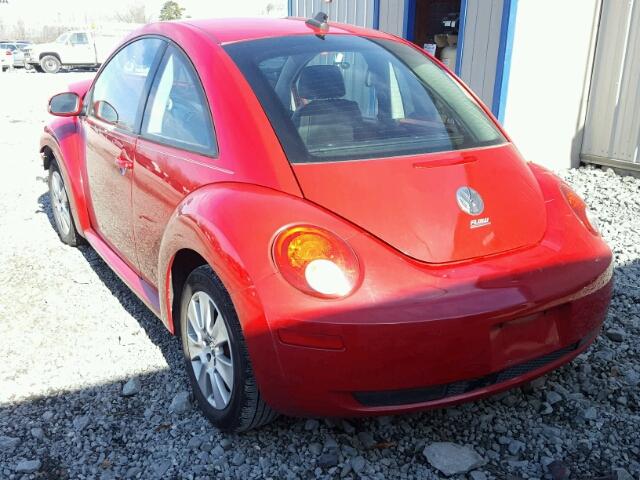 3VWPG31C19M513012 - 2009 VOLKSWAGEN NEW BEETLE RED photo 3