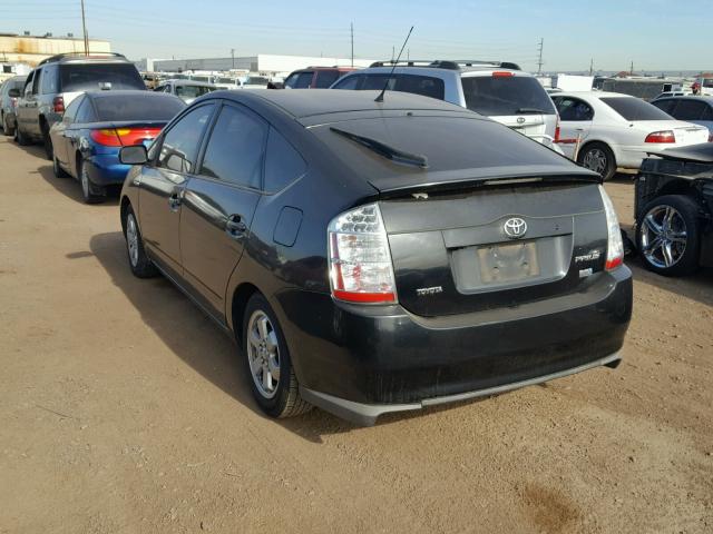 JTDKB20U983459068 - 2008 TOYOTA PRIUS BLACK photo 3