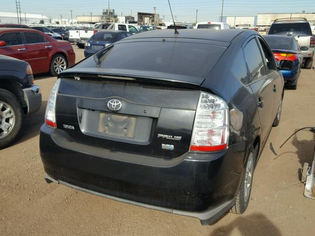 JTDKB20U983459068 - 2008 TOYOTA PRIUS BLACK photo 4