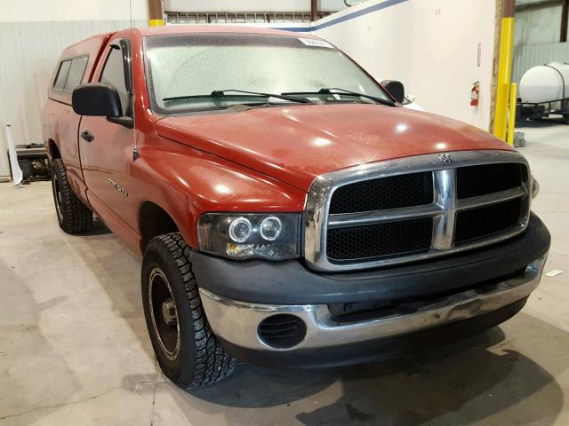 1D7HU16N44J119630 - 2004 DODGE RAM 1500 S RED photo 1