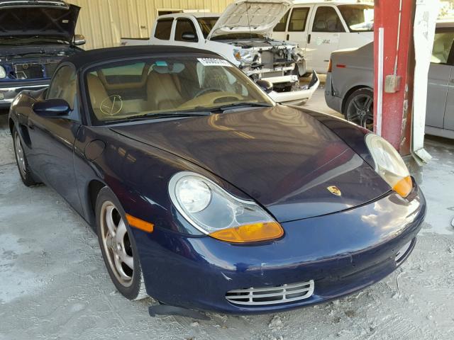 WP0CA2984XU626250 - 1999 PORSCHE BOXSTER BLUE photo 1