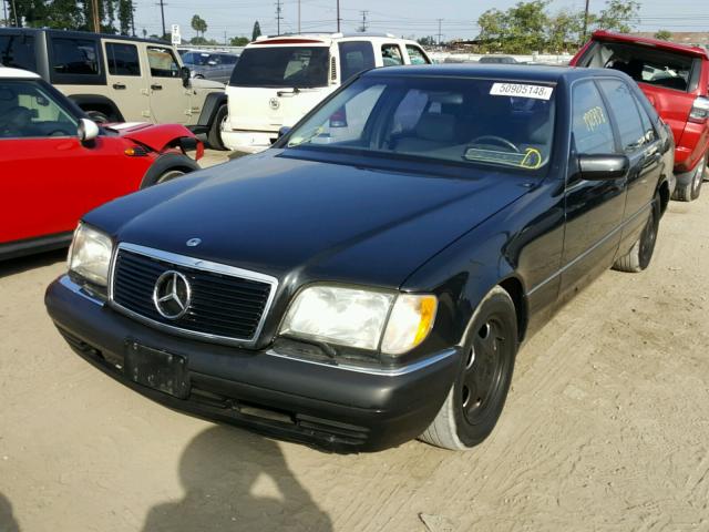 WDBGA43G3WA389973 - 1998 MERCEDES-BENZ S 420 BLACK photo 2