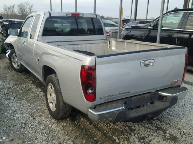 1GTESCDE3A8130901 - 2010 GMC CANYON SLE SILVER photo 3