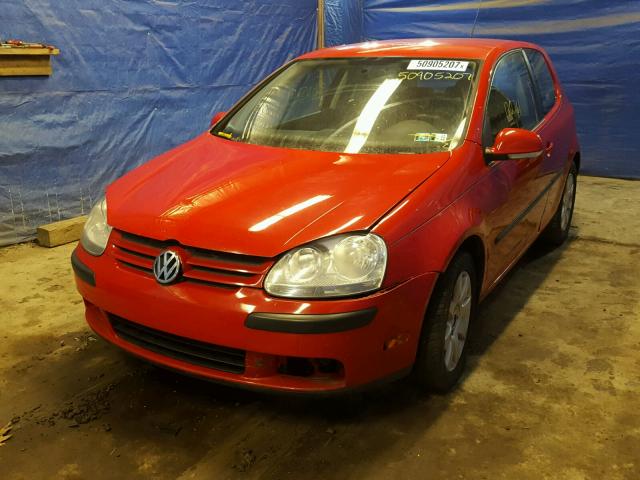 WVWAB71K58W061795 - 2008 VOLKSWAGEN RABBIT RED photo 2