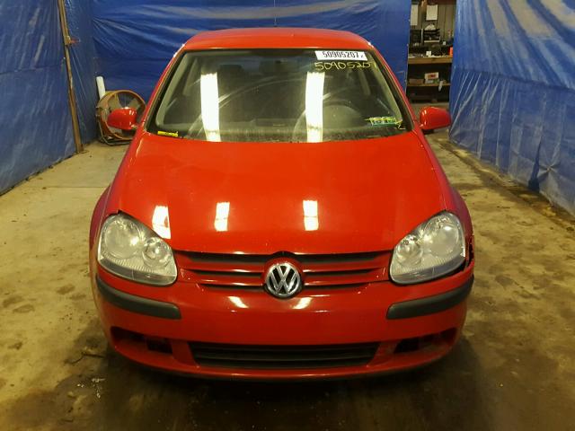 WVWAB71K58W061795 - 2008 VOLKSWAGEN RABBIT RED photo 9