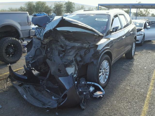 5GAEV23768J277481 - 2008 BUICK ENCLAVE CX BLACK photo 2