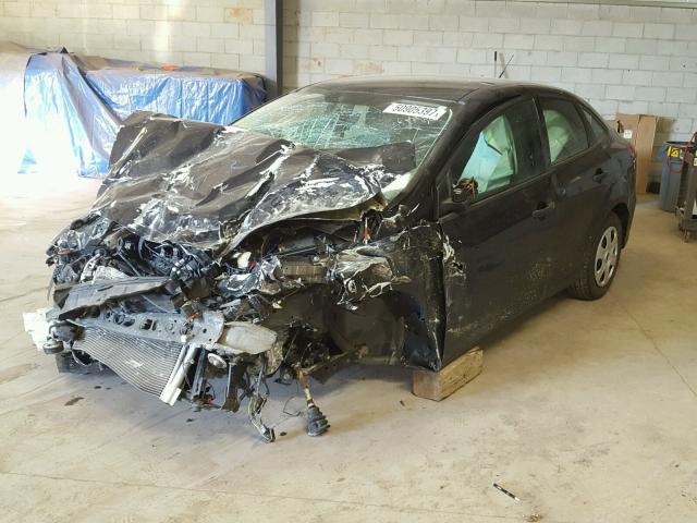 1FADP3E23FL303988 - 2015 FORD FOCUS S GRAY photo 2