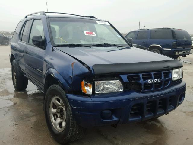 4S2CK58W224328503 - 2002 ISUZU RODEO S BLUE photo 1