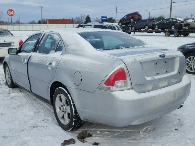 3FAFP07Z86R229616 - 2006 FORD FUSION SE SILVER photo 3