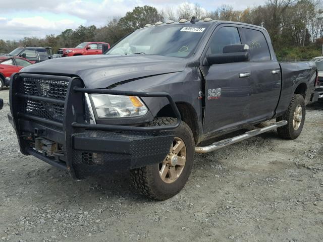 3C63R3DL4EG273798 - 2014 RAM 3500 SLT GRAY photo 2