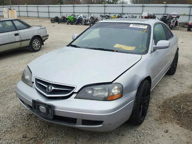 19UYA42773A001373 - 2003 ACURA 3.2CL TYPE SILVER photo 2