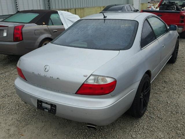 19UYA42773A001373 - 2003 ACURA 3.2CL TYPE SILVER photo 4