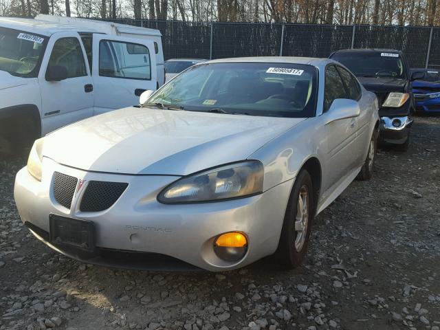 2G2WP522741287451 - 2004 PONTIAC GRAND PRIX SILVER photo 2