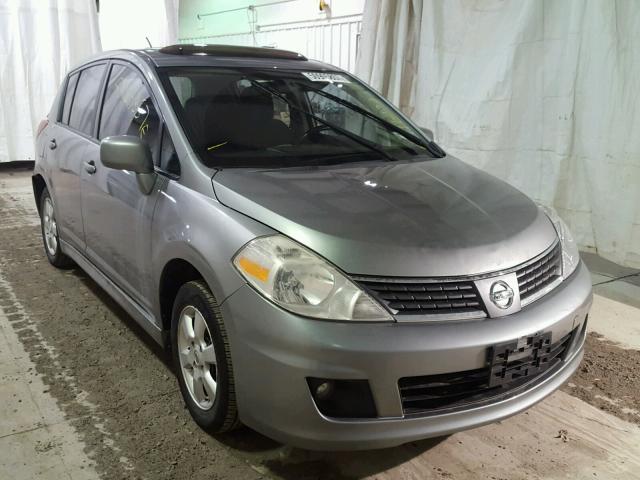 3N1BC13E88L390862 - 2008 NISSAN VERSA S GRAY photo 1