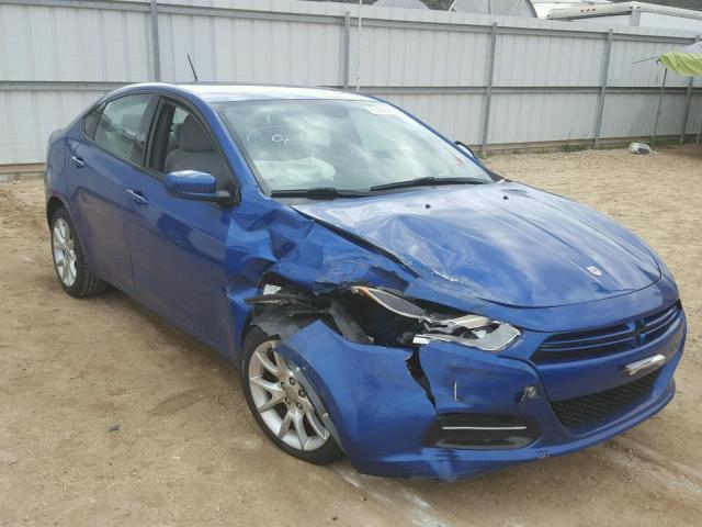 1C3CDFBA2DD109847 - 2013 DODGE DART SXT BLUE photo 1