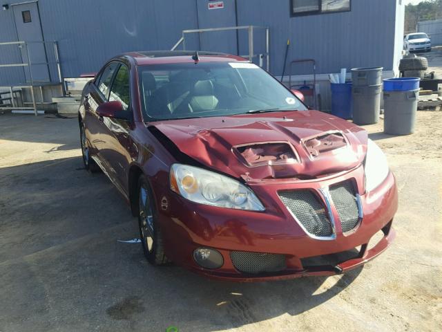 1G2ZM577184209462 - 2008 PONTIAC G6 GXP BURGUNDY photo 1