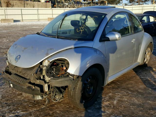 3VWRG31C76M412612 - 2006 VOLKSWAGEN NEW BEETLE ნაცრისფერი ფოტო 2