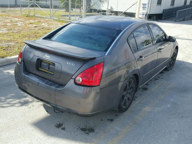 1N4BA41E97C863272 - 2007 NISSAN MAXIMA SE GRAY photo 4