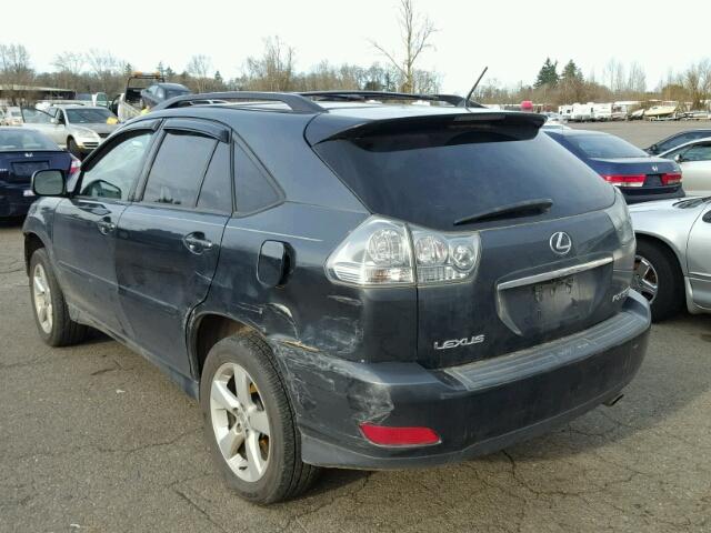 JTJHA31U040015975 - 2004 LEXUS RX 330 BLUE photo 3