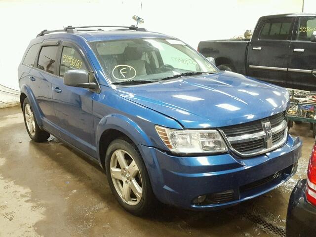 3D4GH57VX9T593519 - 2009 DODGE JOURNEY SX BLUE photo 1