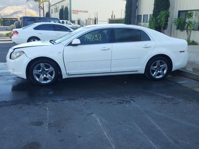 1G1ZH57B28F288397 - 2008 CHEVROLET MALIBU 1LT WHITE photo 10