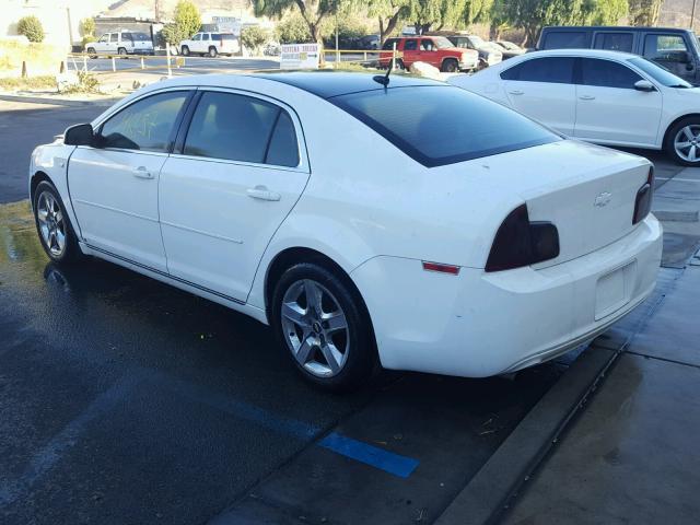 1G1ZH57B28F288397 - 2008 CHEVROLET MALIBU 1LT WHITE photo 3