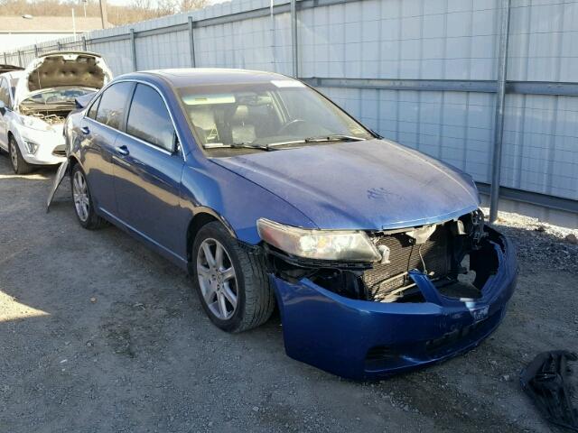 JH4CL96834C034913 - 2004 ACURA TSX BLUE photo 1