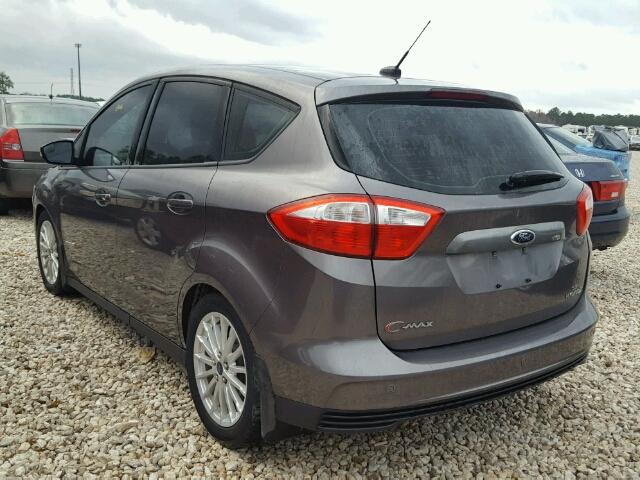 1FADP5AU1EL502250 - 2014 FORD C-MAX SE GRAY photo 3