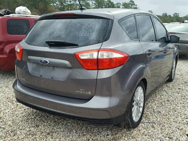 1FADP5AU1EL502250 - 2014 FORD C-MAX SE GRAY photo 4