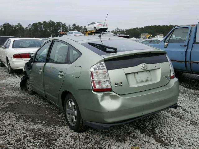 JTDKB20U467522938 - 2006 TOYOTA PRIUS GREEN photo 3