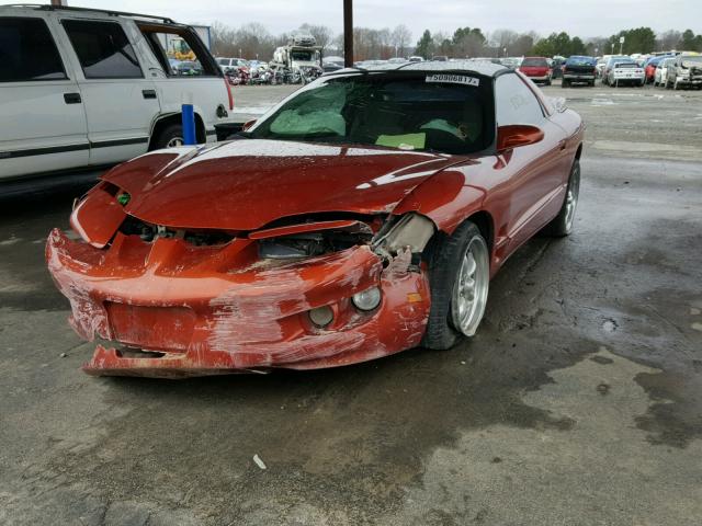 2G2FV22G422117944 - 2002 PONTIAC FIREBIRD F ORANGE photo 2