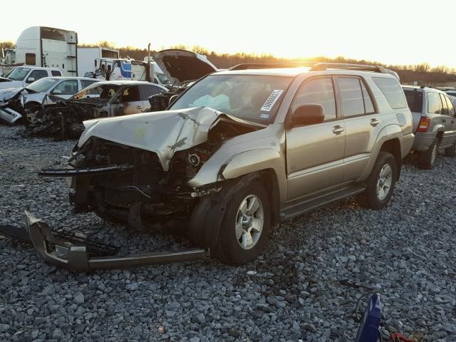 JTEZU14R258032379 - 2005 TOYOTA 4RUNNER SR TAN photo 2