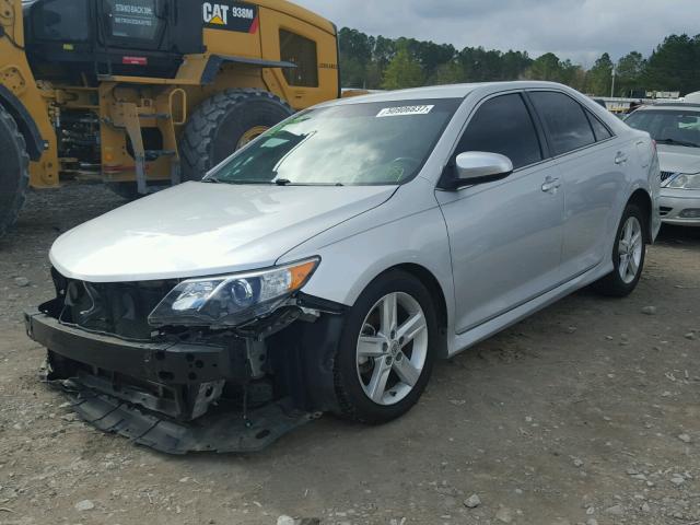 4T1BF1FK8EU354057 - 2014 TOYOTA CAMRY L SILVER photo 2