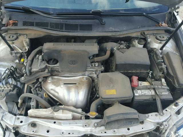 4T1BF1FK8EU354057 - 2014 TOYOTA CAMRY L SILVER photo 7